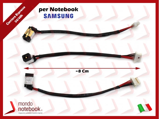Connettore di Alimentazione DC Power Jack SAMSUNG NP905S3G NP910S3G NP915S3G BA39-01323A