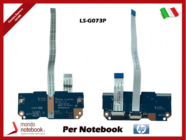 Board Tasti Touchpad Buttons HP 15-DA 15-DB - LS-G073P