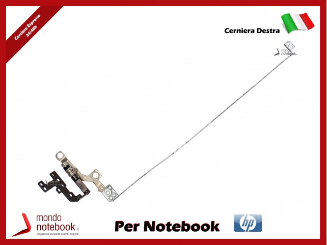 Cerniera Hinge HP 15-DY 15T-DY 15-EF 15S-EQ 15S-FQ TPN-Q222 (Destra)