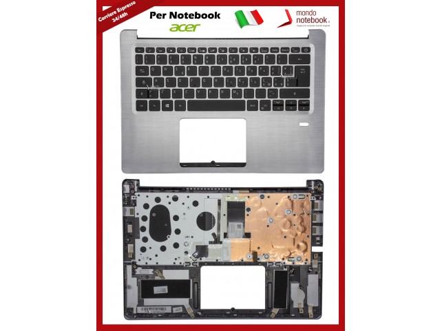 Tastiera con Top Case ACER Swift SF314-54 SF314-54G (Silver) Italiana Retroilluminata