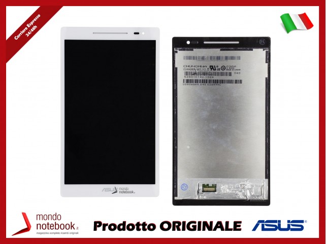 Display LCD con Touch Screen Asus ZenPad 8.0 Z380 1B029A Z380KL P024 (Bianco)