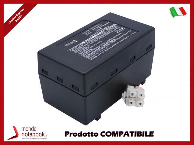 Batteria PowerQ per NaviBot SR89802000mAh 14,4V P/N DJ43-00006A DJ96-00152B