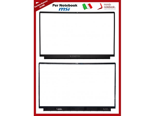 Bezel Cornice LCD MSI GS75 MS-17G1 P75 creator 9sf NERA
