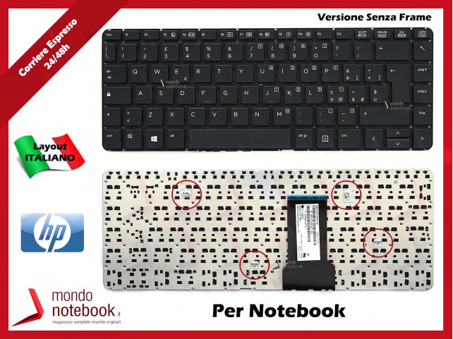 Tastiera Notebook HP ProBook 430 G1 (Senza Frame)