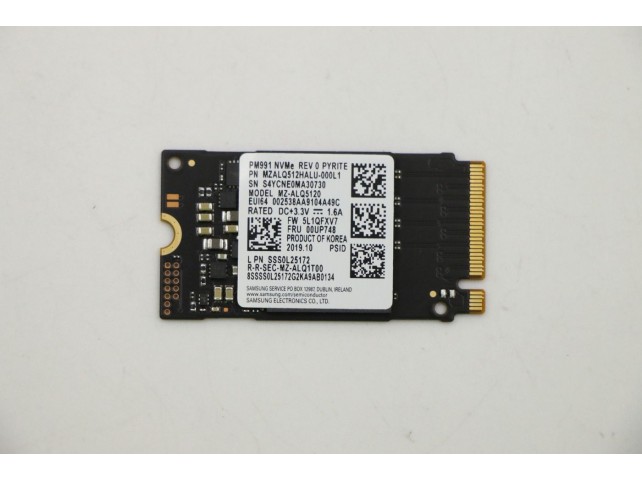 Lenovo SSD M.2 2242 512GB FRU SSD  M.2 2242 512GB Samsung