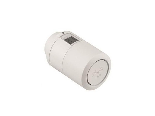 Danfoss Ally Radiator Thermostat.  Ally, White, IP20, 90 øC, 5 -