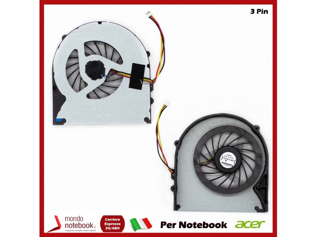 Ventola Fan CPU ACER Aspire 7741 7741Z 7741G 7741ZG 7551 7551G