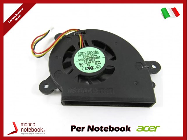 Ventola Fan CPU ACER Aspire 1800 - 23.A29V5.003 ATCQ6043000 DFC450705M30T