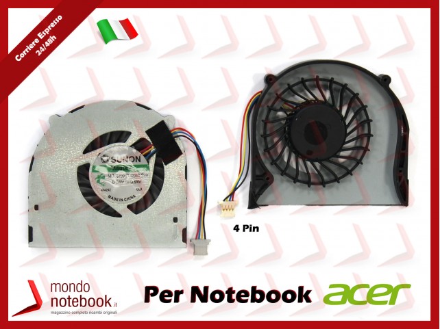 Ventola Fan CPU ACER Aspire 4410 4810T 4810TZ 4810TZG 5810T