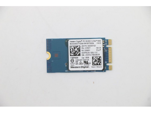 Lenovo Sandisk 1101 128GB M.2 PCIe  2242 SDAPMUW-128G-1101 SSD