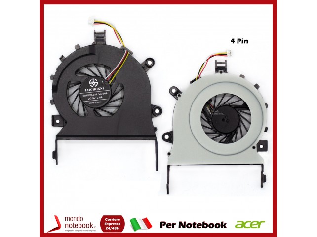 Ventola Fan CPU ACER Aspire 5745 5745G 5553 5553G (4 Pin)