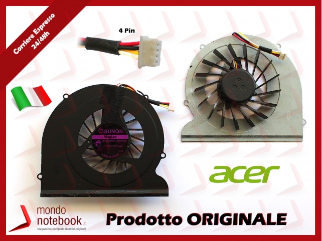 Ventola Fan CPU ACER Aspire 8951 8951G 5951G 5951