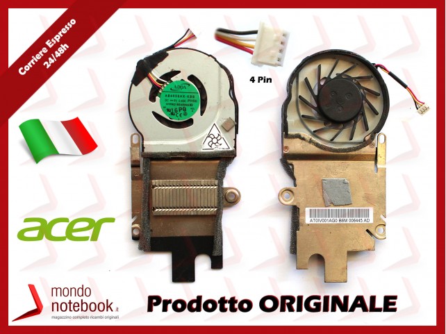 Ventola Fan CPU ACER Aspire One 722