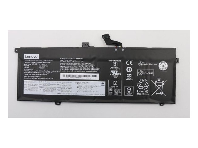 Lenovo Internal, 6c, 48Wh, LiIon, SMP  02DL017, Battery, Lenovo