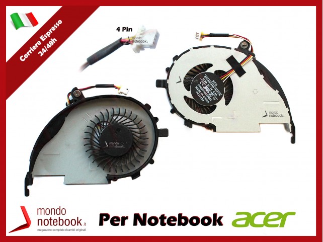 Ventola Fan CPU ACER Aspire V5 V5-572 V5-472 (VERSIONE 1)