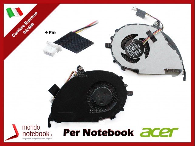 Ventola Fan CPU ACER Aspire V5 V5-572 V5-472 (VERSIONE 2)