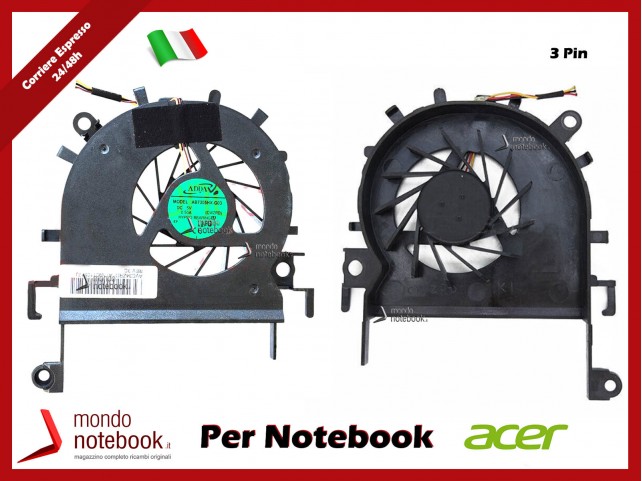 Ventola Fan CPU ACER Gateway E732 E732G