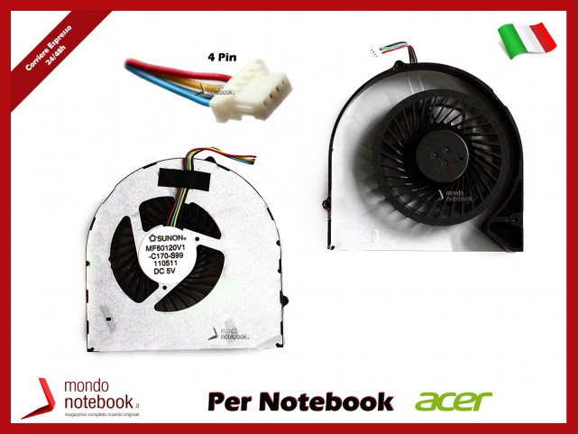 Ventola Fan CPU ACER Notebook Aspire 5560G