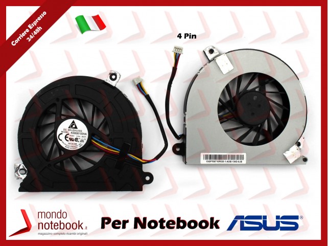 Ventola Fan CPU ASUS All In One ET2011 ET2012 (Versione 4 Pin)