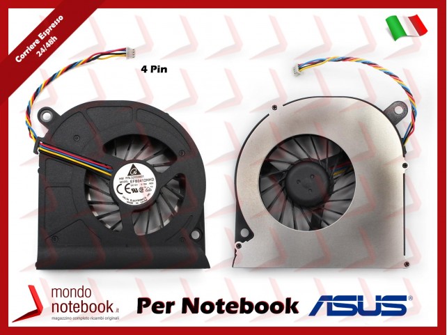 Ventola Fan CPU ASUS All In One ET2400 ET2700 (Versione Cavo Corto)