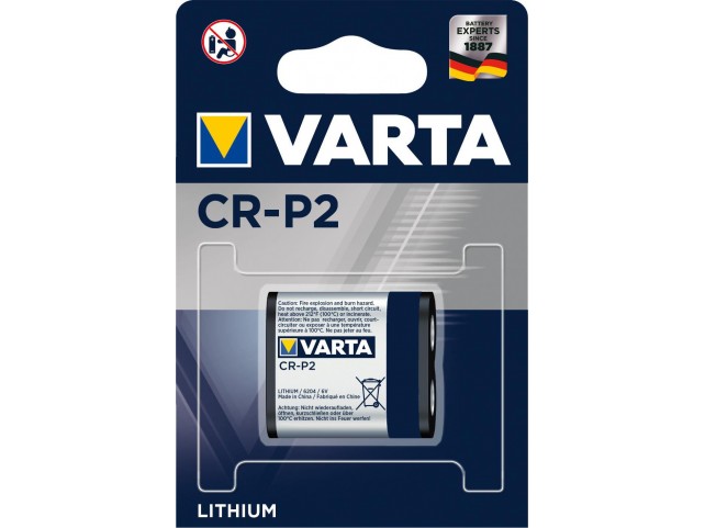 Varta Lithium Photo CR-P2 6V  Professional