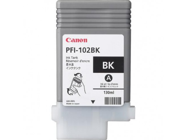 Canon Ink Black PFI-102BK  PFI-102BK, Original,