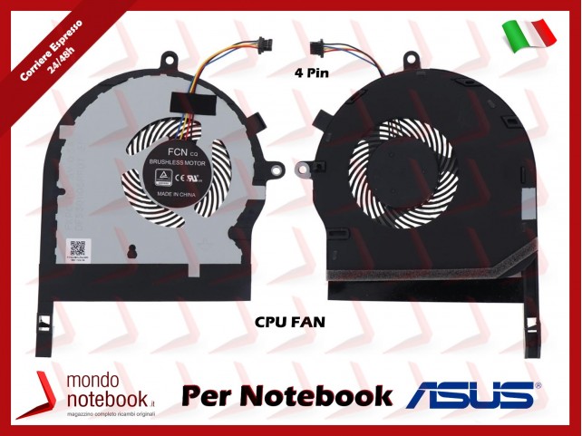 Ventola Fan CPU ASUS FX504GD FX504GE PX504 TUF504 TUF554