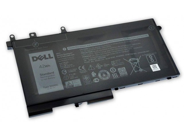 Dell Battery, 42WHR, 3 Cell,  Lithium Ion, Prismatic