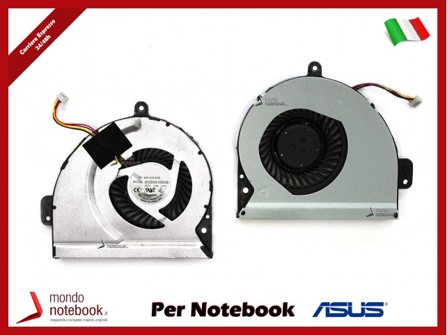 Ventola Fan CPU ASUS K43 K43SD K53SD K53SV X53 X53S (Intel)