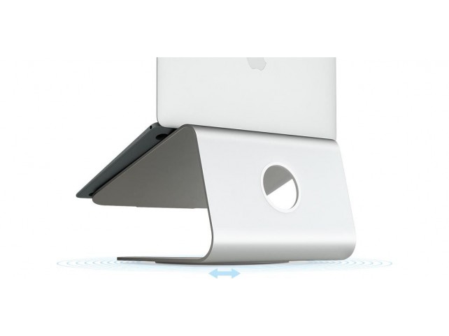 Rain Design mStand360 Laptop Stand, Silver  w/ Swivel Base