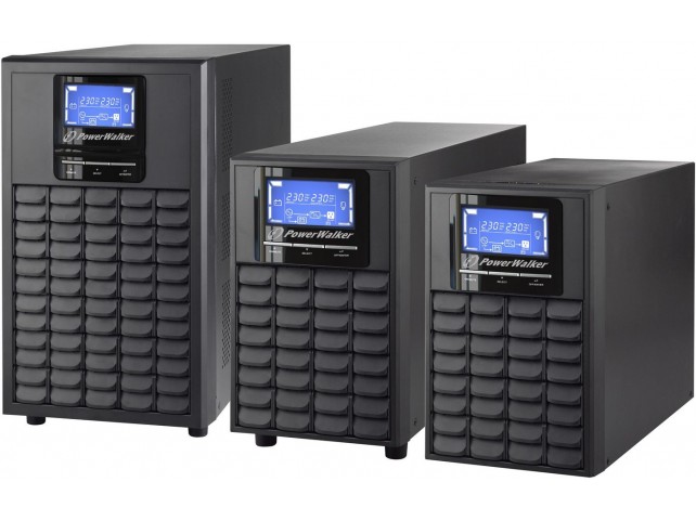 PowerWalker VFI 3000C LCD 3000VA/2400W  Online, Unique blade design