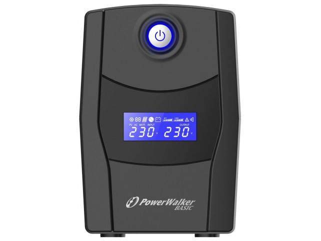 PowerWalker Basic VI 1000 STL  UPS 1000VA/600W