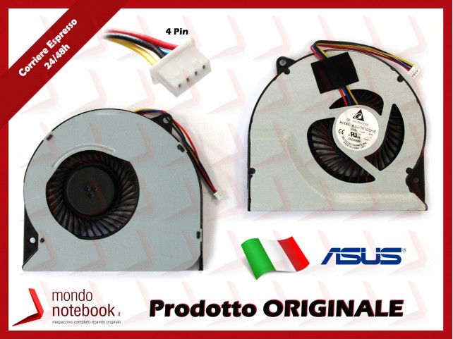 Ventola Fan CPU ASUS N45 N45S N45V N55 N55S (Spessore 11 mm)