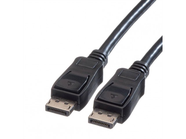 Value Displayport Cable 1.5 M Black  