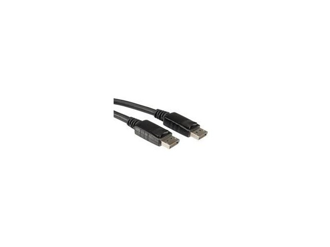 Value Displayport Cable 5 M Black  