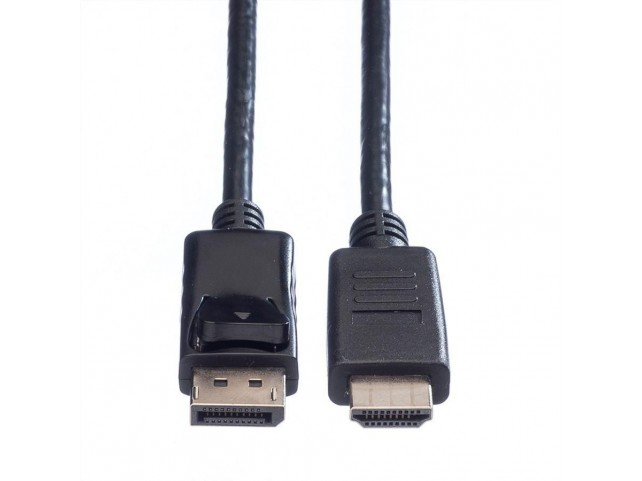 Value Displayport Cable, Dp - Hdtv,  M/M, 2 M