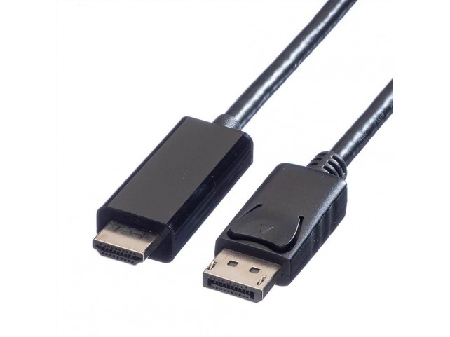 Value Displayport Cable, Dp -  Uhdtv, M/M, 1 M