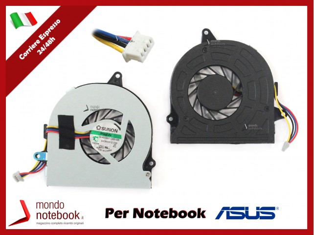 Ventola Fan CPU ASUS U35JC UL30A UL30JT X32A X32JT X34JC - 13GNWT10T011-1