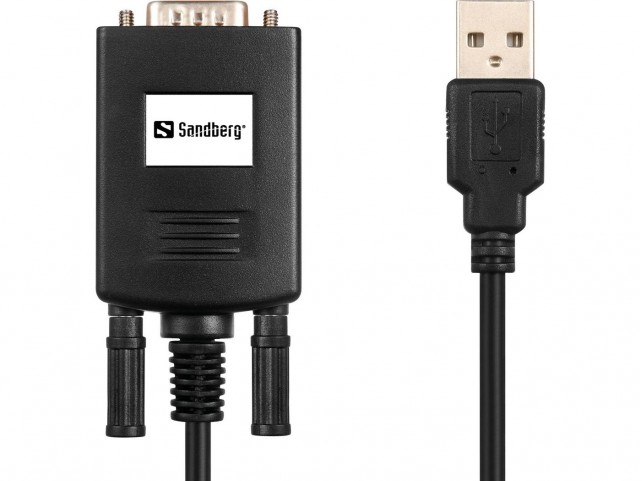 Sandberg USB to Serial Link (133-08C)  USB to Serial Link (9-pin),