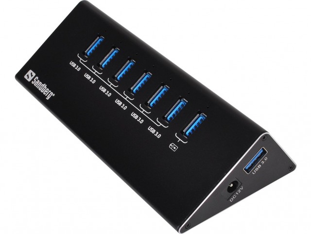 Sandberg USB 3.0 Hub 7 ports  USB 3.0 Hub 6+1 ports, USB