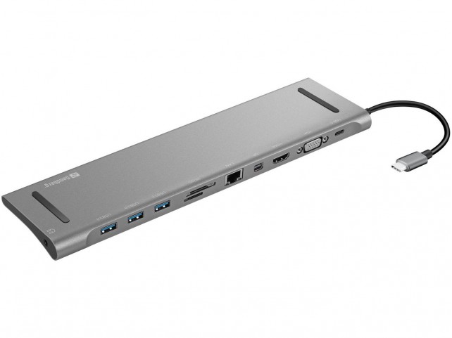 Sandberg USB-C All-in-1 Docking Station  USB-C All-in-1 Docking