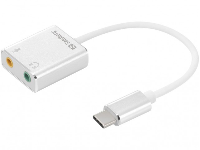 Sandberg USB-C to Sound Link  USB-C to Sound Link, USB, 3.5