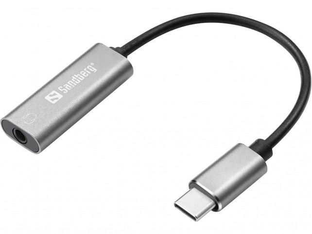 Sandberg USB-C Audio Adapter  USB-C Audio Adapter, USB, 3.5