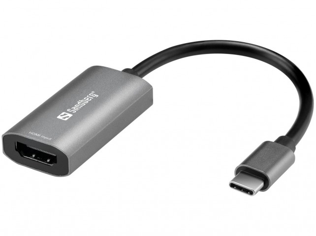 Sandberg HDMI Capture Link to USB-C  HDMI Capture Link to USB-C,