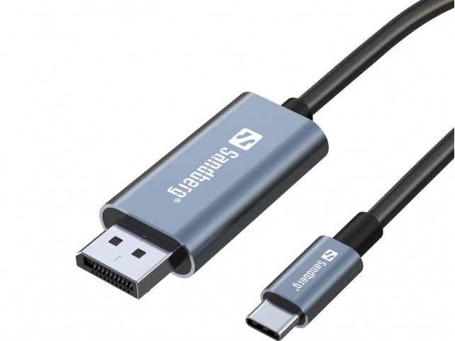 Sandberg USB-C to DisplayPort Cable 2M  