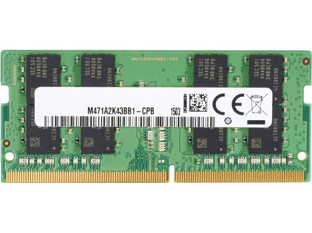 HP 16GB DDR4-3200 SODIMM  13L75AA, 16 GB, 1 x 16 GB,