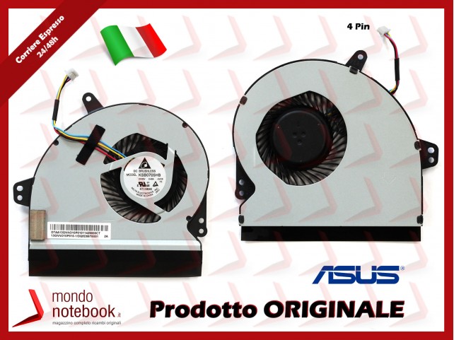 Ventola Fan CPU ASUS X501A (F501A) 13GNNO10P010-1