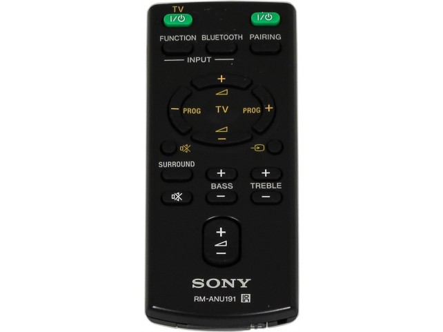 Telecomando Sony Remote Commander (RM-ANU191)  HT-CT60BT