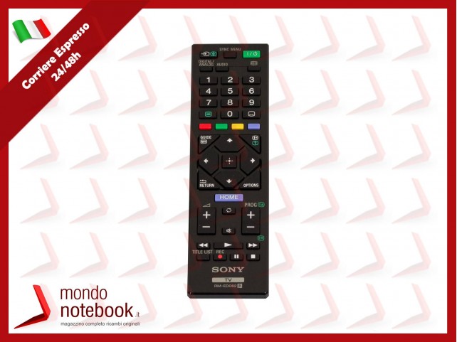 Sony REMOTE (RM-ED062) TCN 17TV018 Remote Commander (RM-ED062)