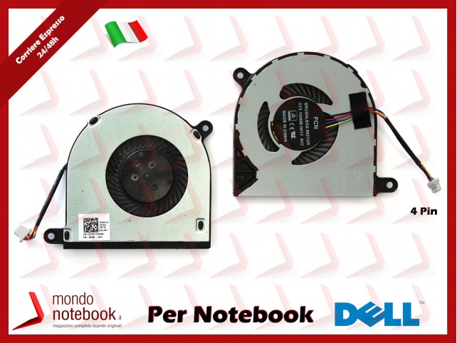 Ventola Fan CPU DELL Inspiron 13-7000 15-5000 5368 5378 - 31TPT 01RX2P